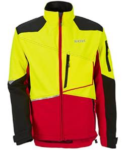 KOX Forstjacke Stretch Elch 2.0 Rot/Gelb Gr. XXL von KOX