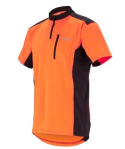 KOX Funktionsshirt Kurzarm Orange/Schwarz Gr. XL von KOX