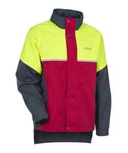 KOX Regenjacke wasserdicht Aquatex 2.0 Rot/Gelb Gr. 46/48 (=S/01) von KOX