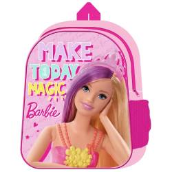 KP Pharma Barbie Premium Rucksack für Mädchen Kinder Vorschul-Junior-Reiserucksack, Farbe: Rosa – für kleine Barbies von KP Pharma