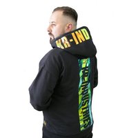 KR-Industries Hoodie Hoodie Oversize Colorful Applikationen in Chamäleon-Optik, Rainbow-Optik von KR-Industries