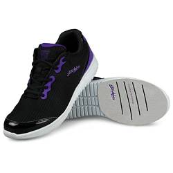 KR Strikeforce Damen Modern Bowlingschuhe, Schwarz/Violett von KR