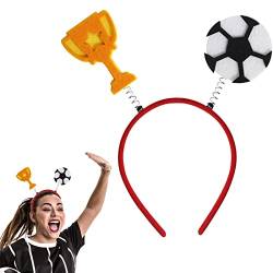 Fußball-Haarbänder – zartes Fußball-Haarband, bequem und exquisit, für den Fußball, Haar-Accessoires für Sportwettbewerbe, Foto-Requisiten und Kraiss von KRAISS