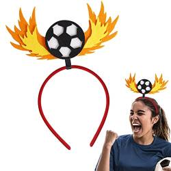 Fußball-Stirnbänder | Fußball-Stirnbänder für Sportwettbewerbe und Party-Gunst – komfortables und exquisites Haarband für den Fußball, Haar-Accessoires für Wettbewerbe Kraiss von KRAISS