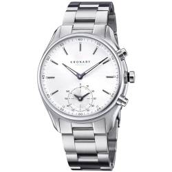 KRONABY S0715/1 Men's Silver Sekel Hybrid Smartwatch von KRONABY