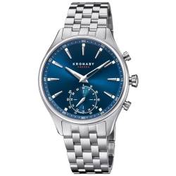 KRONABY S3119/1 Men's Blue Sekel Hybrid Smartwatch von KRONABY