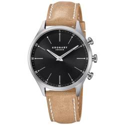 KRONABY S3123/1 Men's Beige Sekel Hybrid Smartwatch von KRONABY