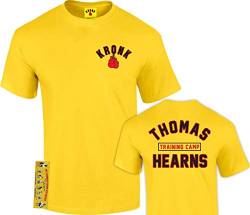 KRONK Thomas Hearns Trainingslager Herren T-Shirt Normale Passform Gelb XGroß von KRONK