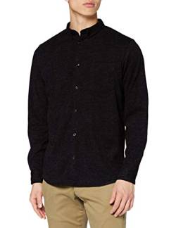 Kronstadt Mens L/S Shirt, Black, Small von KRONSTADT