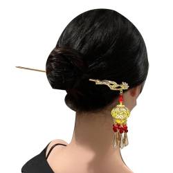 Haarstäbchen für Dutts | Frauen leuchtende Haarnadel,Antiker chinesischer Haarschmuck für Frauen, Haarnadel mit leuchtender Laternenquaste von KSHSAA