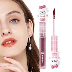 Spiegelwasser-Lippenglasur | Glänzende Lippenfarbe | Getönte Lipgloss-Lippenglasur, feuchtigkeitsspendendes und feuchtigkeitsspendendes, glänzendes, pralles Lippen-Make-up mit hochglänzendem, Kshsaa von KSHSAA