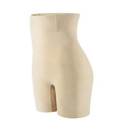 KSKshape Shapewear Damen Bauchweg Hohe Taille Figurformend Miederhose Miederpants,Beige-Stahlknochen,3XL von KSKshape