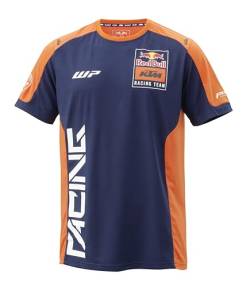 KTM Red Bull Racing Team Replica Team Tee T-Shirt, Orange/Marineblau, Mittel von KTM