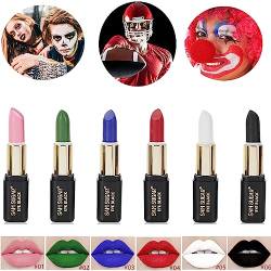 6 Colours Eye Black Stick Make-Up for Sports,Face Body Paint,Easy Application,Skin-Friendly,Multifunction,Sport/Festival/Daily/Party Makeup von KTouler