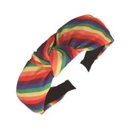 Buntes Haar Accessoires Stirnband Modisches Haarband LGBTQ Regenbogen Kopfschmuck Für Feiern Täglichen Gebrauch Bequemes Haarband von KUAIYIJU