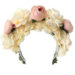 Ethnisches Stirnband Kopfbedeckung Hochzeits Stirnband Haarband Accessoire Hochzeits Stirnband von KUAIYIJU