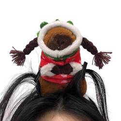 Gesicht Waschen Stirnbänder Cartoon Gefüllt Capybara Stirnband Frau Make Haarband Fotografieren Kopfbedeckung Make Stirnbänder Für Frauen Make Stirnband Zum Waschen Des Gesichts Make von KUAIYIJU