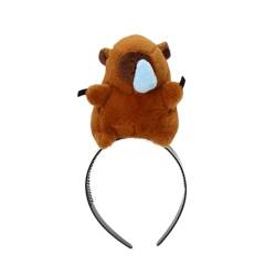 Mädchen Capybara Stirnbänder Capybara Kopfbedeckung Haarbänder Kopfbedeckung Haarbänder Geburtstag Stirnbänder Frauen von KUAIYIJU