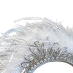 Niedliches Birde Haarband Weiches Und Bequemes Haarband Haarband Feder Kopfbedeckung Kostümzubehör Perfekt Für Hochzeit Party Einzigartiges Buchstaben Haarband von KUAIYIJU