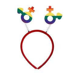 Stirnband LGBTQ Stirnband Transgender LoveisLove Hairhoop Kopfbedeckung Kopfbedeckung LGBTQ Unterstützer von KUAIYIJU