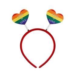 Stirnband LGBTQ Stirnband Transgender LoveisLove Hairhoop Kopfbedeckung Kopfbedeckung LGBTQ Unterstützer von KUAIYIJU