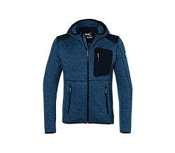 KÜBLER Workwear KÜBLER Weather Strickjacke blau, Größe 3XL, Unisex-Strickjacke aus Mischgewebe, Funktionelle Strickjacke von KÜBLER Workwear