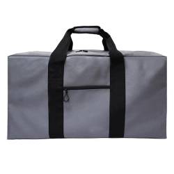 Reisetasche für Herren und Damen, faltbar, groß, GRAU, 100L von KUI WAN