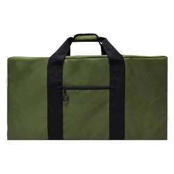 Seesack für Reisen, leichte Reisetasche zur Aufbewahrung, faltbar, wasserdicht, Seesack für Übernachtung, Camping, Herren und Damen, Grün (Army Green), 100L- 31.1 inches, Leichte Reisetasche von KUI WAN