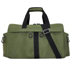 Turnbeutel für Damen und Herren, 35 l, kleine Reisetasche für Sport, Grün (Army Green), 35L von KUI WAN