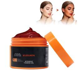 Intensivbräunungsgel, 150G Intensivbräunungsgel, Beschleunigercreme Braunes Bräunungsgel, Healthy Tan After Sun Repair Cream für Feuchtigkeit und Pflege im Freien und am Strand (1 Stück) von KUIRUNRX