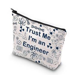 KUIYAI Engineer Gifts Engineer Graduation Gift Trust Me I'm an Engineer Zipper Pouch Makeup Bag, Trust Me Ingenieur von KUIYAI