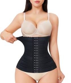 KUMAYES Unterbrust Korsage Damen Waist Trainer Corset Bauchweg Taillenformer Korsett Damen bauchweg Shapewear von KUMAYES