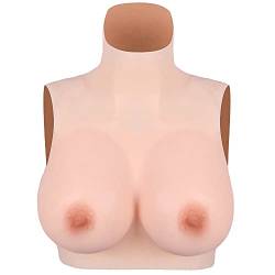 KUMIHO Silikon Brust Brustformen Brustprothese künstliche brüste Transgender Crossdresser Realistische Haut - Zweite Generation - Hochwertiges weiches Silikon No.1 G Cup von KUMIHO