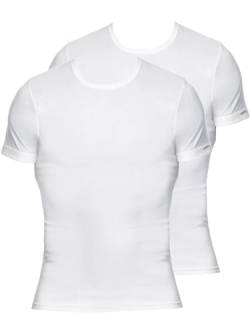 KUMPF BODY FASHION 2er Sparpack Herren T-Shirt Bio Cotton 99161153 Gr. 6 in Weiss von KUMPF BODY FASHION