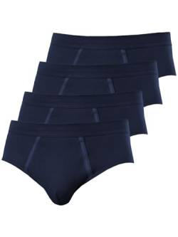 KUMPF BODY FASHION 4er Sparpack Herren Slip Bio Cotton 99605123 Gr. 6 in Navy von KUMPF BODY FASHION