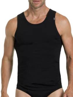 KUMPF BODY FASHION Herren Unterhemd Bio Cotton 99996011 Gr. 5 in schwarz von KUMPF BODY FASHION