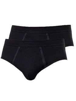 Kumpf Body+Fashion Kumpf Slip 2er Pack, Groesse 7, 2x schwarz von KUMPF BODY FASHION