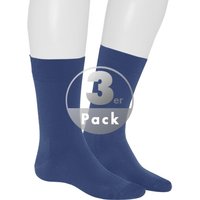 KUNERT Men Herren Socken blau Baumwolle & Mix unifarben von KUNERT Men