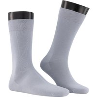 KUNERT Men Herren Socken blau Baumwolle unifarben von KUNERT Men