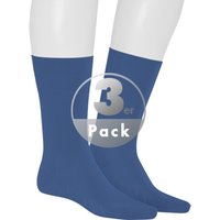 KUNERT Men Herren Socken blau Mikrofaser/Funktion unifarben von KUNERT Men