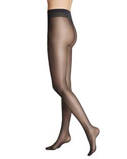 Hudson Damen Glamour 20 transparent glänzend Feinstrumpfhose, Anthrazit 0545, 40/42 von KUNERT