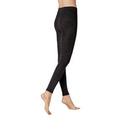 KUNERT Damen Leggings Soft Wool Cotton ohne Gummifäden Anthrazitmel 4050 44/46 von KUNERT