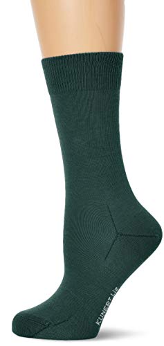 KUNERT Damen Socken Liz druckfreier Bund Bottlegreen 5740 35/38 von KUNERT