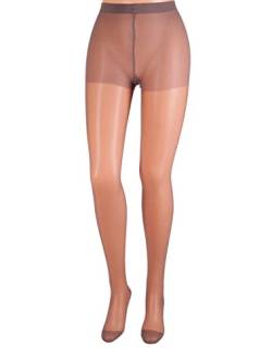 KUNERT Damen Strumpfhose Glatt & Softig 20 transparent matt 20 DEN Graphit 0420 40/42 von KUNERT