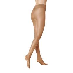 KUNERT Damen Strumpfhose Leg Control 40 semi-blickdicht glänzend 40 DEN Tan 1003 44/46 von KUNERT