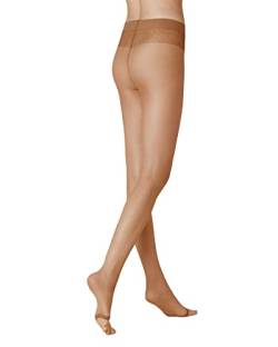 KUNERT Damen Strumpfhose Mystique 5 Toeless ultra-transparent 5 DEN Candy 0250 36/38 von KUNERT