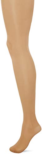 KUNERT Damen Strumpfhose Satin Look 40 semi-blickdicht glänzend 40 DEN Puder 3550 42/44 von KUNERT