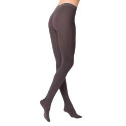 KUNERT Damen Strumpfhose Sensual Merino feuchtigkeitsregulierend 150 DEN Antracite 8140 44/46 von KUNERT