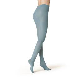 KUNERT Damen Strumpfhose Velvet 40 semi-blickdicht matt-schimmernd 40 DEN Smoked blue 1260 40/42 von KUNERT