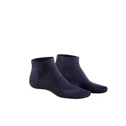 KUNERT Herren Sneaker Socken Richard weich Navy 9550 43/46 von KUNERT